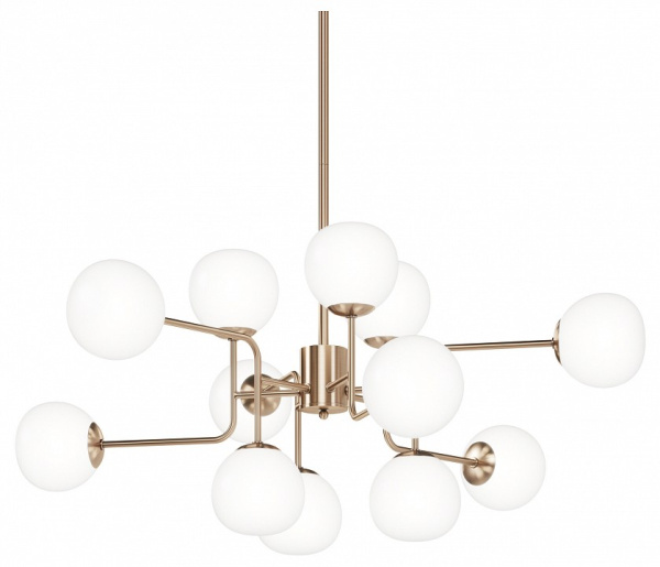 Фото Люстра на штанге Maytoni Erich MOD221-PL-12-G