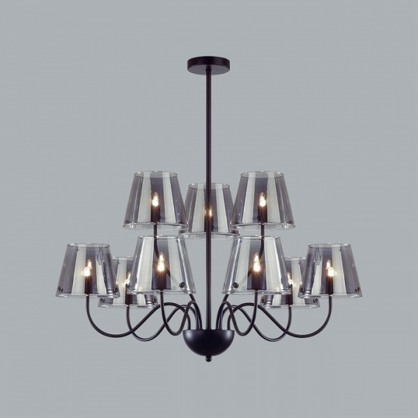Фото Люстра на штанге Lumion Smoky 6570/9C