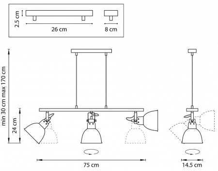 Фото Подвесной светильник Lightstar Acrobata 761130