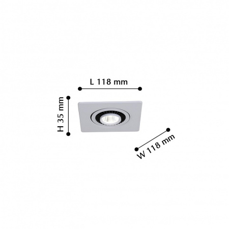 Фото Встраиваемый светильник Favourite Cardine 2417-1U