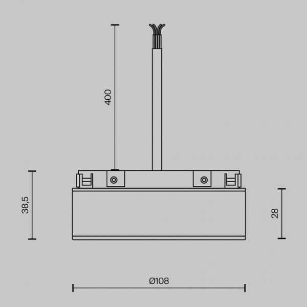 Фото Блок питания Maytoni Power Supply Basity TRA172DR-100W-B