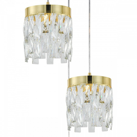 Открыть Подвесной светильник Indigo Anna 12029/3P Gold Фото Подвесной светильник Indigo Anna 12029/3P Gold