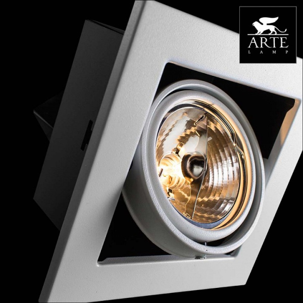 Фото Встраиваемый светильник Arte Lamp Cardani Medio A5930PL-1WH