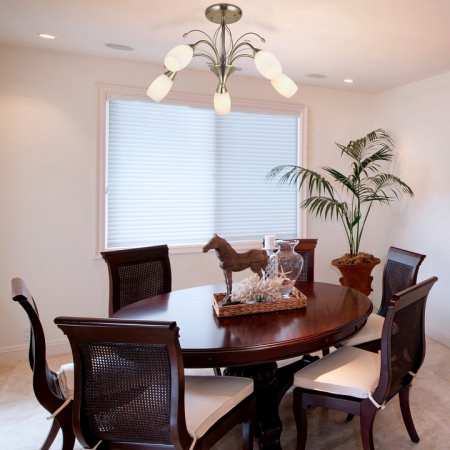 Фото Люстра на штанге Eurosvet Ginevra 30280/5 античная бронза