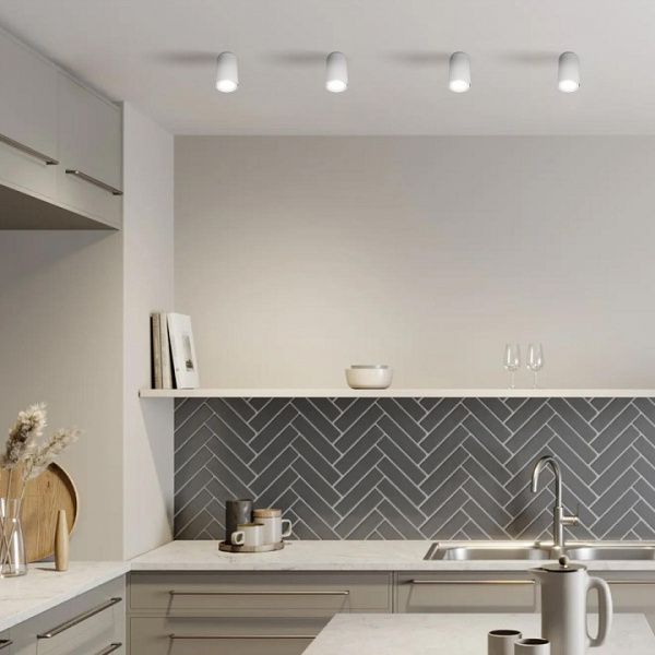 Открыть Накладной светильник Loft it Tictac 10220 White 4000K Фото Накладной светильник Loft it Tictac 10220 White 4000K