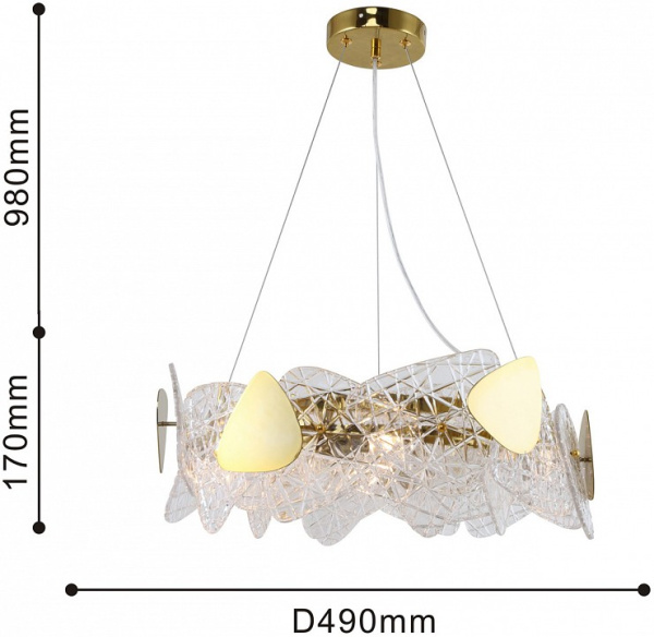Открыть Подвесной светильник F-promo Krakle 4249-6P Фото Подвесной светильник F-promo Krakle 4249-6P