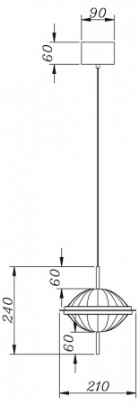 Фото Подвесной светильник Freya Whisper FR6184PL-L16BS
