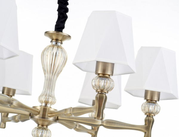 Открыть Подвесная люстра Escada Arcadia 672/6S Brass Фото Подвесная люстра Escada Arcadia 672/6S Brass