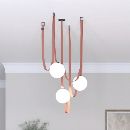 Фото Накладной светильник Denkirs BELTY ORB DK5550-BK