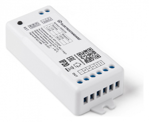 Фото Контроллер-регулятор цвета RGB Elektrostandard Аксессуары для светодиодных лент 12/24V Умный дом a055254