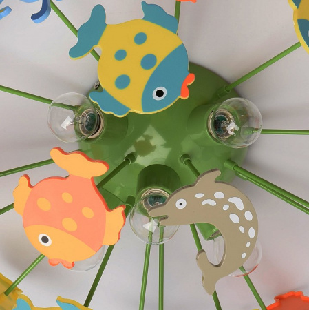 Фото Потолочная люстра MW-Light Улыбка 11 365014605