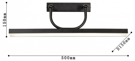 Фото Подсветка для зеркала Favourite Raya 4096-1W