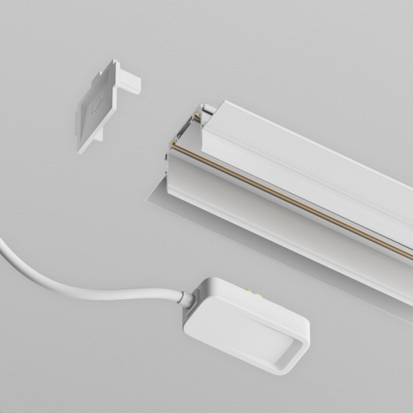 Фото Токопровод концевой Maytoni Accessories for tracks Radity TRA084B-12W-200