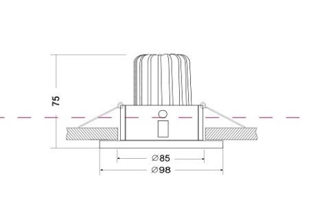 Фото Встраиваемый светильник Maytoni Yin DL031-2-L12W
