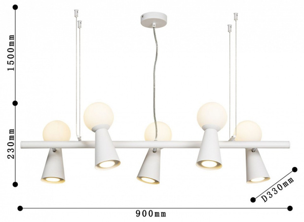 Фото Подвесной светильник Favourite Gnomes 4094-5P