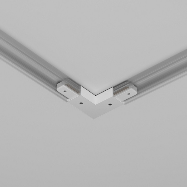 Фото Соединитель угловой L-образный для треков Maytoni Accessories for tracks Unity TRA001CLB-11W