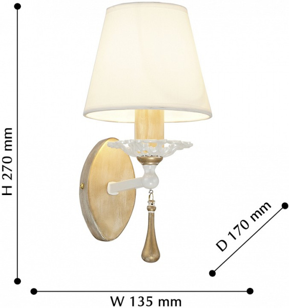 Фото Бра Favourite Silena 2635-1W