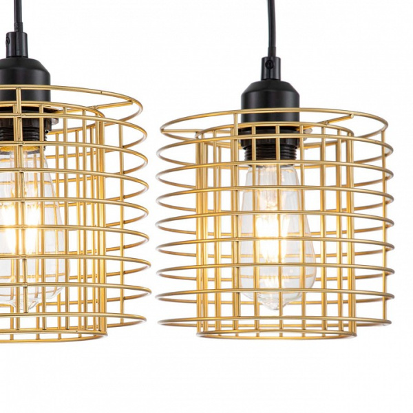 Фото Подвесной светильник Escada Grid 10190/3S Gold