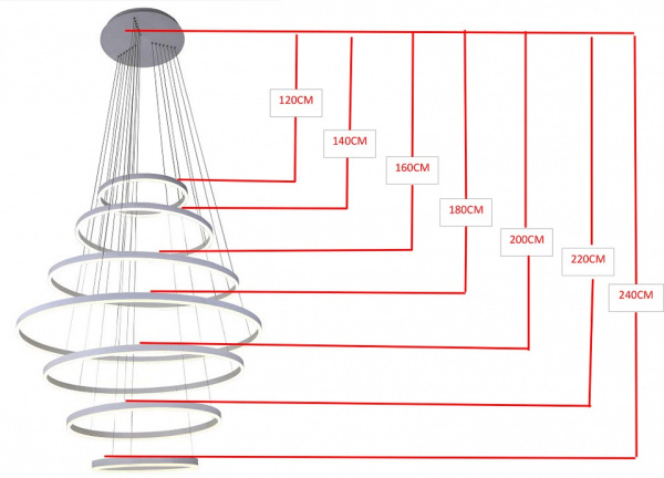 Открыть Подвесной светильник Kink Light Тор 08537,01(4000K) Фото Подвесной светильник Kink Light Тор 08537,01(4000K)