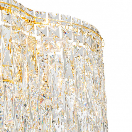 Открыть Подвесная люстра Indigo Carletti 12041/12P Gold Фото Подвесная люстра Indigo Carletti 12041/12P Gold
