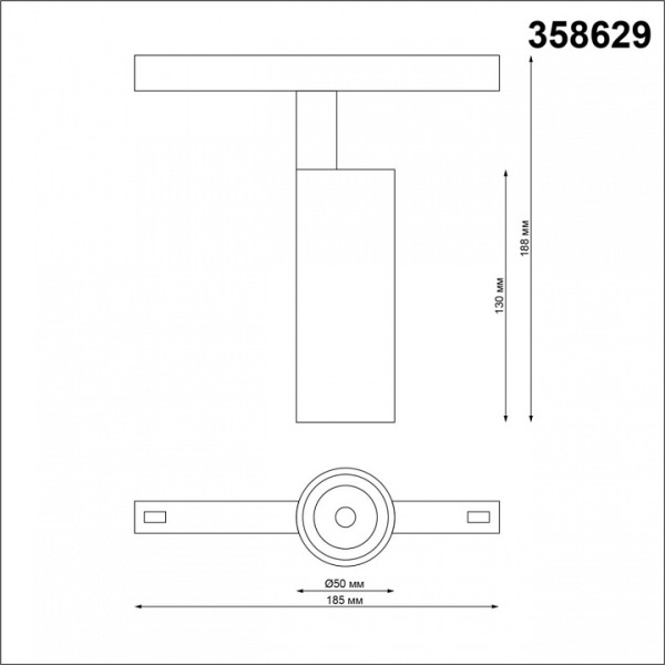 Фото Светильник на штанге Novotech Flum 358629
