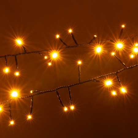 Фото Гирлянда Нить Eurosvet Мишура 400-004 теплый белый