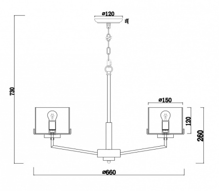 Фото Подвесная люстра Freya Karen FR5096PL-05CH