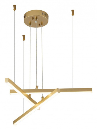 Открыть Подвесная люстра Indigo Paralleli 14017/3P Gold Фото Подвесная люстра Indigo Paralleli 14017/3P Gold