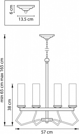 Фото Подвесная люстра Lightstar Flume 723065