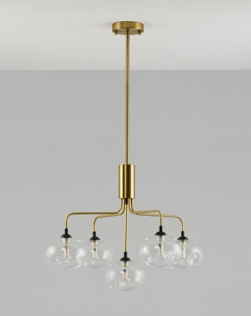 Открыть Люстра на штанге Moderli Santa V2191-P Фото Люстра на штанге Moderli Santa V2191-P
