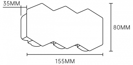Фото Накладной светильник Escada 30004LED 30004W/02LED