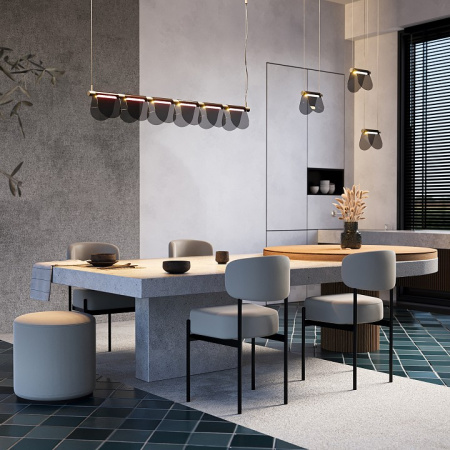 Фото Подвесной светильник Maytoni Fluffy MOD319PL-L30B3K