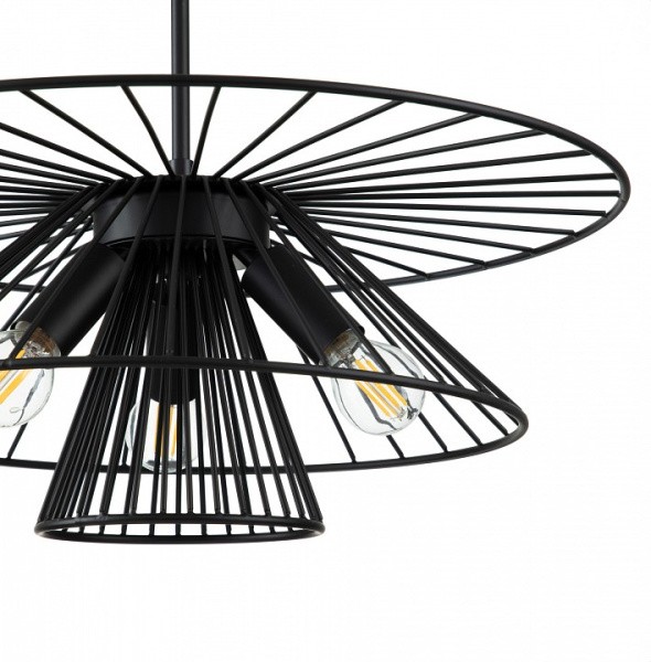 Открыть Подвесной светильник Indigo Strato 10016/3P Black Фото Подвесной светильник Indigo Strato 10016/3P Black