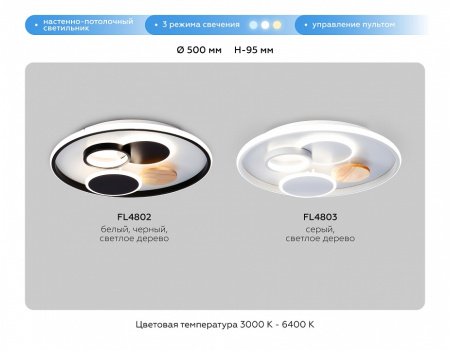 Открыть Накладной светильник Ambrella Light FL FL4803 Фото Накладной светильник Ambrella Light FL FL4803