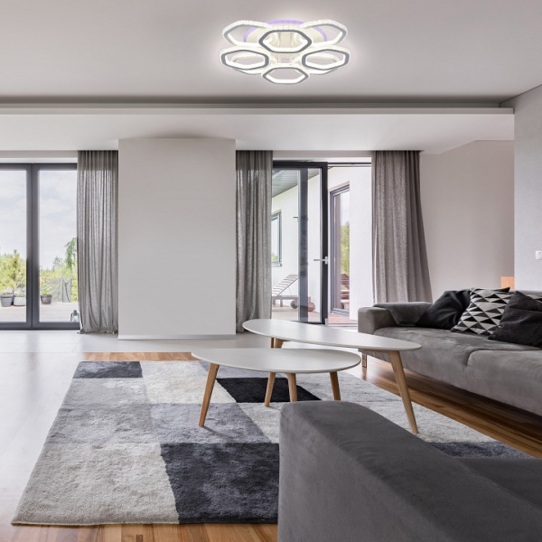 Фото Потолочная люстра Escada Centauri 10263/8LED BL