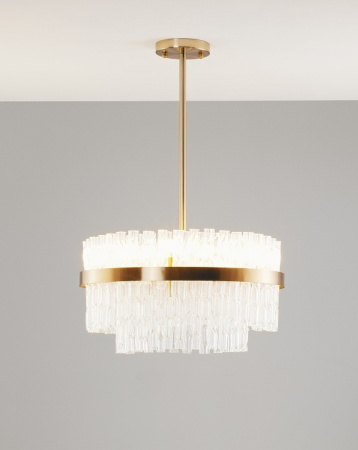 Фото Люстра на штанге Moderli Crumbly V10260-PL