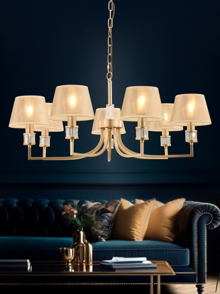 Фото Подвесная люстра Rivoli Elinor Б0055627