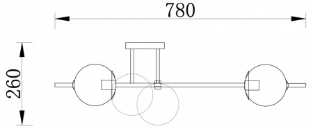 Фото Люстра на штанге Freya Damask FR5205PL-06BS