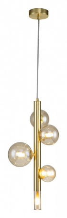 Открыть Подвесная люстра Indigo Canto 11026/5P Gold Фото Подвесная люстра Indigo Canto 11026/5P Gold