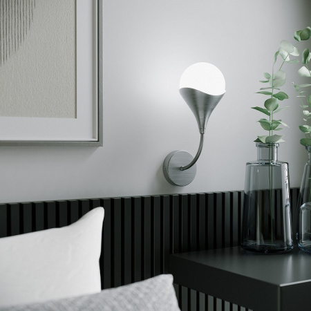 Фото Бра Eurosvet Calyx 60169/1 никель