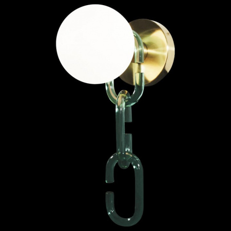 Открыть Бра Loft it Chain 10128W Green Фото Бра Loft it Chain 10128W Green