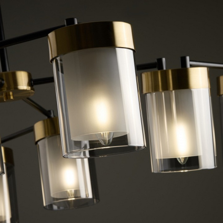 Фото Люстра на штанге Freya Lora FR5432PL-08BBS