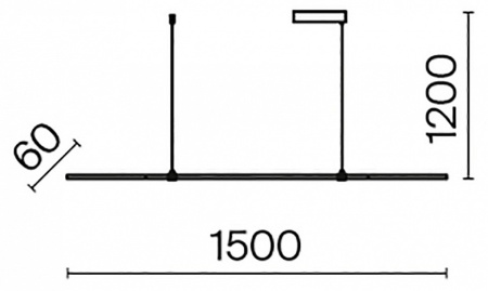 Фото Подвесной светильник Maytoni Halo MOD005PL-L48BK