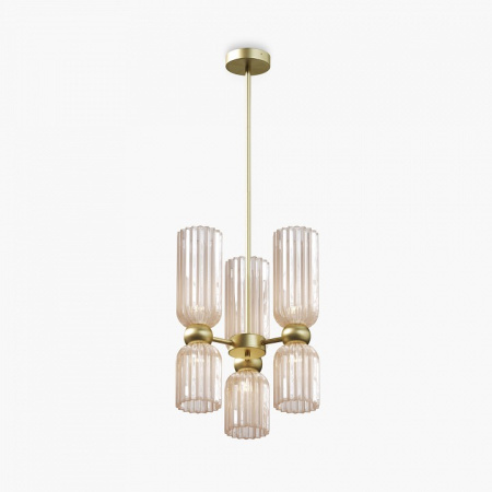 Фото Люстра на штанге Maytoni Antic MOD302PL-06CG
