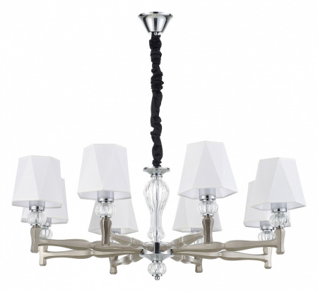 Фото Подвесная люстра Escada Arcadia 672/8S Nickel