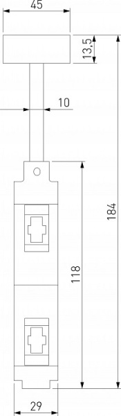 Фото Основание на штанге Elektrostandard Esthetic Magnetic a065436