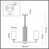Фото Подвесная люстра Odeon Light Kasali 4990/6