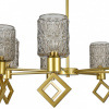 Открыть Люстра на штанге Indigo Preda 13025/7R Gold Фото Люстра на штанге Indigo Preda 13025/7R Gold