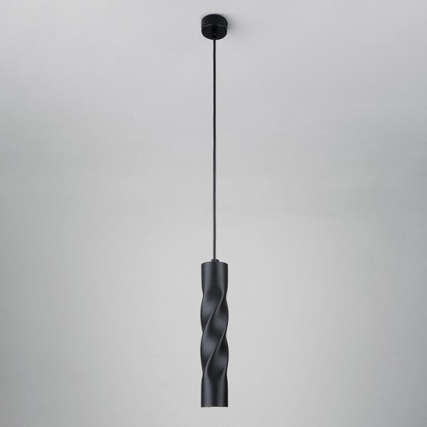 Открыть Подвесной светильник Eurosvet Scroll 50136/1 LED черный Фото Подвесной светильник Eurosvet Scroll 50136/1 LED черный