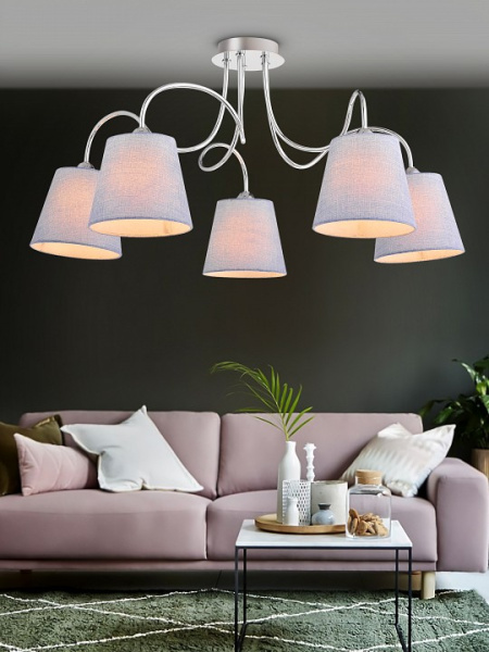 Фото Потолочная люстра Rivoli Evelyn Б0055029